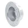 E-Line Drilled & Slotted Silver Brake Rotor, 2002-2018 Fits Multiple Makes/Models, Position: Rear Right - image 2