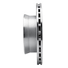 E-Line Drilled & Slotted Silver Brake Rotor, 2002-2006 Fits Multiple Makes/Models, Position: Front Left - image 1
