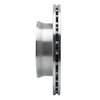 E-Line Drilled & Slotted Silver Brake Rotor, 2002-2006 Fits Multiple Makes/Models, Position: Front Left - image 2