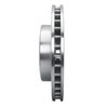 E-Line Drilled & Slotted Silver Brake Rotor, 1980-1993 Mopar, Position: Front Left - image 3
