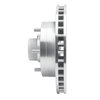 E-Line Drilled & Slotted Silver Brake Rotor, 1985-1997 Mopar, Position: Front Left - image 2