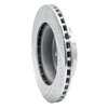 E-Line Drilled & Slotted Silver Brake Rotor, 1987-1990 Mopar, Position: Front Left - image 2