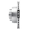 E-Line Drilled & Slotted Silver Brake Rotor, 1991-1996 Mopar, Position: Front Left - image 4