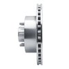 E-Line Drilled & Slotted Silver Brake Rotor, 1993-1996 Mopar, Position: Front Right - image 3