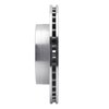 E-Line Drilled & Slotted Silver Brake Rotor, 1997-2002 Mopar, Position: Front Right - image 2