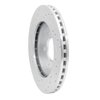 E-Line Drilled & Slotted Silver Brake Rotor, 1991-2002 Mopar, Position: Front Right - image 4