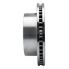 E-Line Drilled & Slotted Silver Brake Rotor, 2000-2002 Mopar, Position: Front Left - image 3
