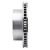 E-Line Drilled & Slotted Silver Brake Rotor, 2000-2002 Mopar, Position: Front Right - image 3