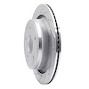 E-Line Drilled & Slotted Silver Brake Rotor, Fits Select Mopar, Position: Rear Left - image 1