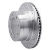 E-Line Drilled & Slotted Silver Brake Rotor, 2003-2008 Mopar, Position: Rear Right - image 3