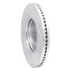 E-Line Drilled & Slotted Silver Brake Rotor, 2004-2006 Mopar, Position: Front Right - image 4