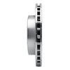 E-Line Drilled & Slotted Silver Brake Rotor, 2005-2010 Fits Multiple Makes/Models, Position: Front Left - image 4