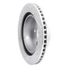 E-Line Drilled & Slotted Silver Brake Rotor, 2004-2006 Mopar, Position: Rear Right - image 2