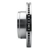 E-Line Drilled & Slotted Silver Brake Rotor, 2008-2021 Fits Multiple Makes/Models, Position: Front Left - image 4