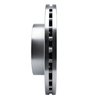E-Line Drilled & Slotted Silver Brake Rotor, Fits Select Mopar, Position: Front Left - image 3