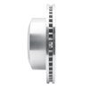 E-Line Drilled & Slotted Silver Brake Rotor, 2005-2021 Fits Multiple Makes/Models, Position: Front & Rear Right - image 3