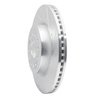 E-Line Drilled & Slotted Silver Brake Rotor, Fits Select Mopar, Position: Front Right - image 4
