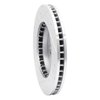 E-Line Drilled & Slotted Silver Brake Rotor, 1998-1998 Mopar, Position: Front Right - image 4