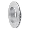 E-Line Drilled & Slotted Silver Brake Rotor, Fits Select Mopar, Position: Rear Right - image 3