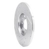 E-Line Drilled & Slotted Silver Brake Rotor, Fits Select Mopar, Position: Rear Right - image 4