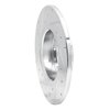E-Line Drilled & Slotted Silver Brake Rotor, Fits Select Mopar, Position: Rear Right - image 2