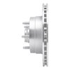 E-Line Drilled & Slotted Silver Brake Rotor, 1986-1992 Mopar, Position: Front Right - image 3
