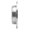 E-Line Drilled & Slotted Silver Brake Rotor, 1993-1998 Mopar, Position: Rear Left - image 2