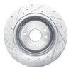 E-Line Drilled & Slotted Silver Brake Rotor, 1999-2004 Mopar, Position: Front Right - image 4