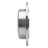 E-Line Drilled & Slotted Silver Brake Rotor, 2007-2018 Mopar, Position: Rear Left - image 2