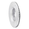 E-Line Drilled & Slotted Silver Brake Rotor, 2012-2018 Mopar, Position: Front Right - image 4