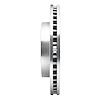 E-Line Drilled & Slotted Silver Brake Rotor, 1983-1996 GM, Position: Front Right - image 1