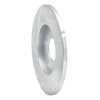 E-Line Drilled & Slotted Silver Brake Rotor, 1994-1999 GM, Position: Rear Right - image 4