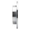 E-Line Drilled & Slotted Silver Brake Rotor, 2006-2010 GM, Position: Rear Left - image 4