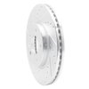 E-Line Drilled & Slotted Silver Brake Rotor, Fits Select GM, Position: Front Left - image 3