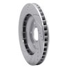 E-Line Drilled & Slotted Silver Brake Rotor, 1997-2009 GM, Position: Left Front - image 3
