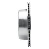 E-Line Drilled & Slotted Silver Brake Rotor, 2000-2011 GM, Position: Rear Left - image 3