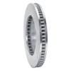 E-Line Drilled & Slotted Silver Brake Rotor, 2003-2007 GM, Position: Front Right - image 4