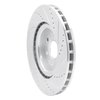 E-Line Drilled & Slotted Silver Brake Rotor, 2004-2011 GM, Position: Front Left - image 2