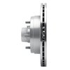 E-Line Drilled & Slotted Silver Brake Rotor, 1977-1978 GM, Position: Front Left - image 2