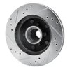 E-Line Drilled & Slotted Silver Brake Rotor, 1978-1978 GM, Position: Front Left - image 4