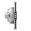 E-Line Drilled & Slotted Silver Brake Rotor, 1978-1990 GM, Position: Front Left - image 3