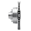 E-Line Drilled & Slotted Silver Brake Rotor, 1978-1990 GM, Position: Front Right - image 4