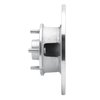 E-Line Drilled & Slotted Silver Brake Rotor, 1978-1987 GM, Position: Front Left - image 4