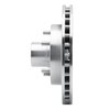 E-Line Drilled & Slotted Silver Brake Rotor, 1979-1981 GM, Position: Front Left - image 2