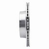 E-Line Drilled & Slotted Silver Brake Rotor, 2008-2010 GM, Position: Rear Right - image 3