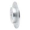 E-Line Drilled & Slotted Silver Brake Rotor, Fits Select GM, Position: Rear Right - image 2
