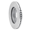 E-Line Drilled & Slotted Silver Brake Rotor, 2007-2015 GM, Position: Front Right - image 1
