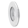 E-Line Drilled & Slotted Silver Brake Rotor, Fits Select GM, Position: Front Left - image 3