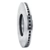 E-Line Drilled & Slotted Silver Brake Rotor, Fits Select GM, Position: Front Right - image 4