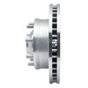 E-Line Drilled & Slotted Silver Brake Rotor, 1974-2006 GM, Position: Front Right - image 4